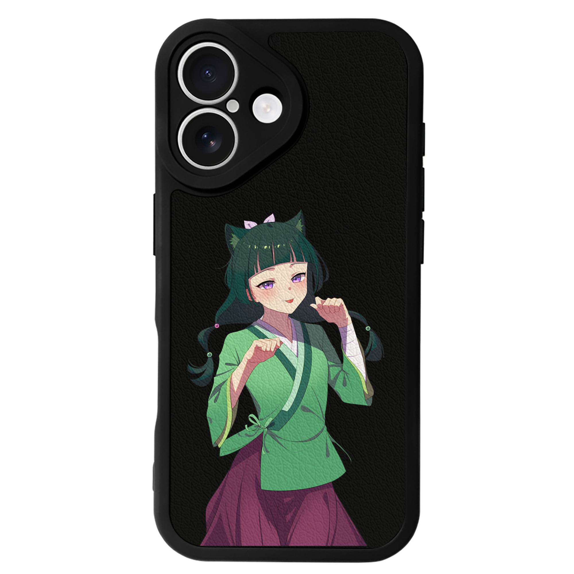 薬屋のひとりごと The Apothecary Diaries 【iPhone 16シリーズ対応】シリコンスマホケース（レザー調） 材質：シリコン